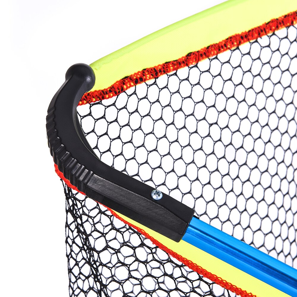 LEO 200cm / 79 Inch Telescopic Aluminum Fishing Landing Net Fish Net with Extending Telescoping Pole Handle Carp Fishing Tackle
