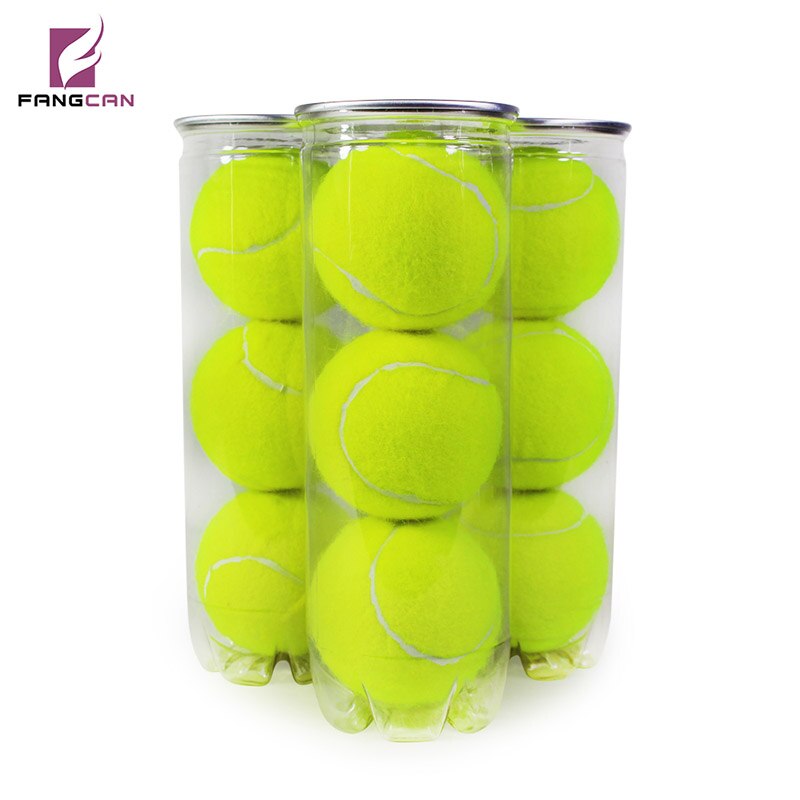 Fangcan 3 stk / dåser konkurrence tennisbold voksen turnering tennis træningsbold