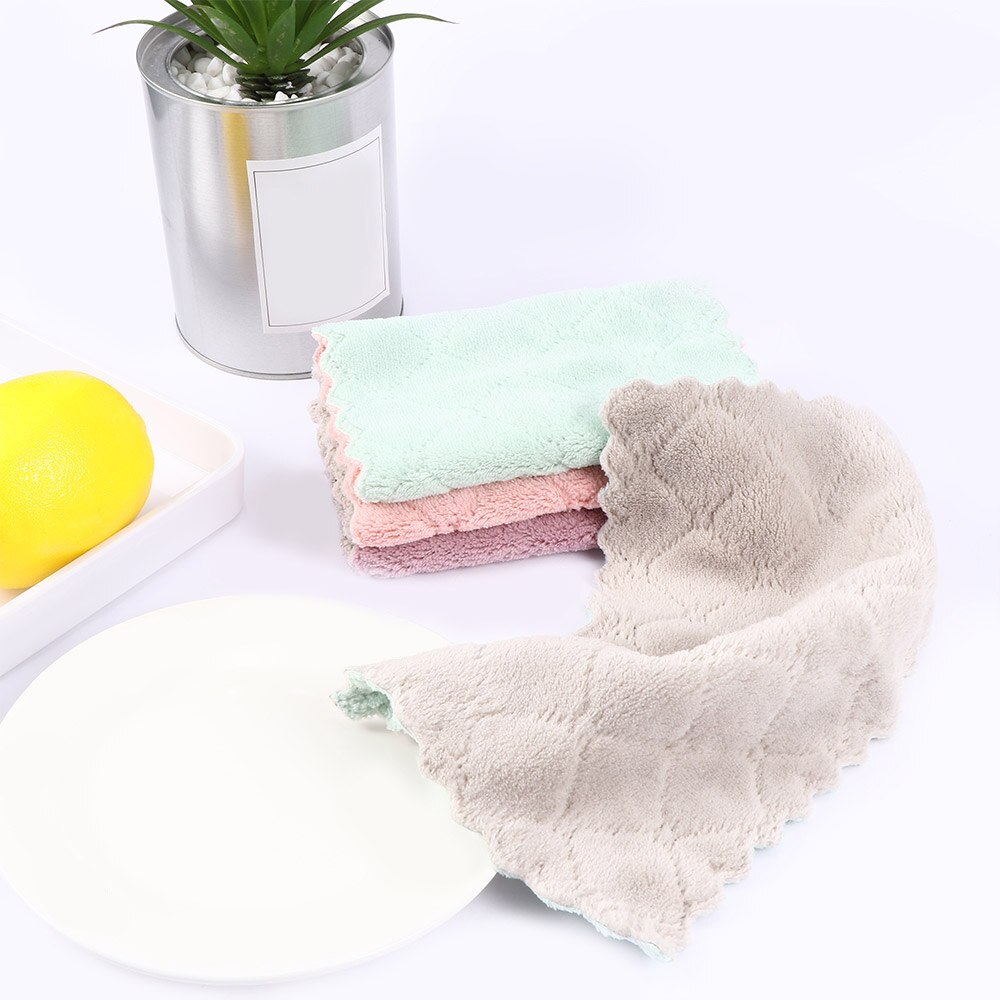 Paño de microfibra superabsorbente para cocina, vajilla de Eficiencia Alta, toalla de limpieza para el hogar, utensilios de cocina, 1 ud.