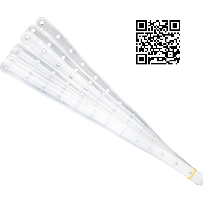 5pcs10pcs20pcs/tenmiu Hangers Article Link Chain Clothe Hanger Connection Bar Transparent Pimp Article Plastic Modern