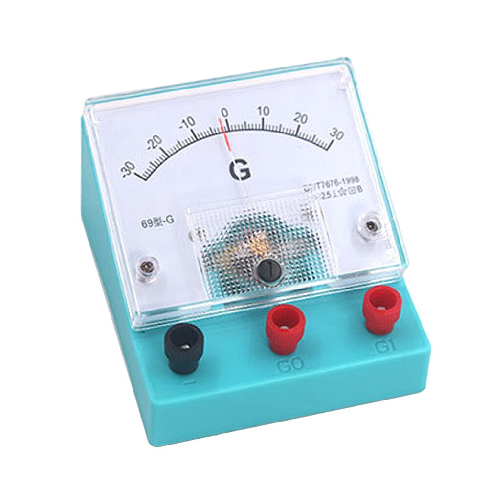 Pointer Gevoelige Galvanometer Bereik ± 30 ± 3mV Fysieke Elektriciteit Experiment Onderwijs Instrument Hoge Gevoeligheid