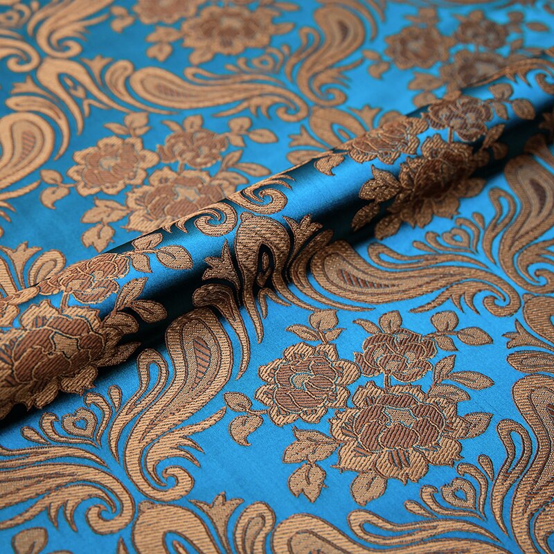 Sidentyg brokad jacquard klädsel för att sy cheongsam och kimono klänning av gör-det-själv-material: 9