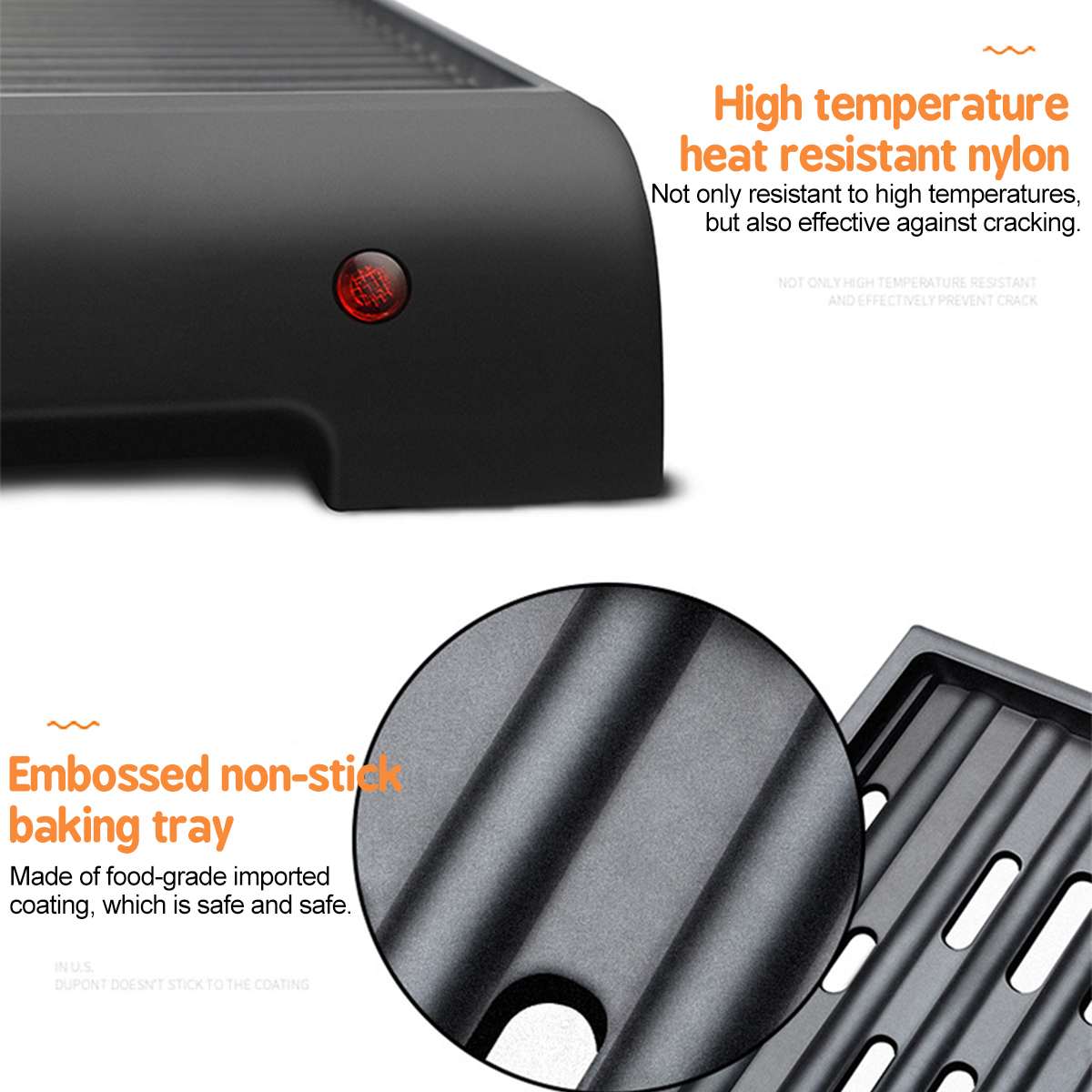 Electric Barbecue Electric Grill Griddles BBQ Gill Outdoor Camping Traveling Smokeless Non-Stick Tabletop BBQ Cooking Stove