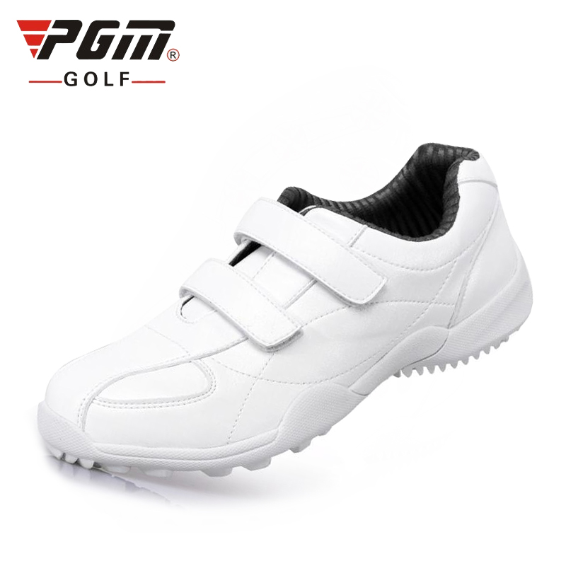 Pgm femmes léger faible aide Golf chaussures dames crochet boucle antidérapant Sport chaussures spikless entraînement baskets AA10098