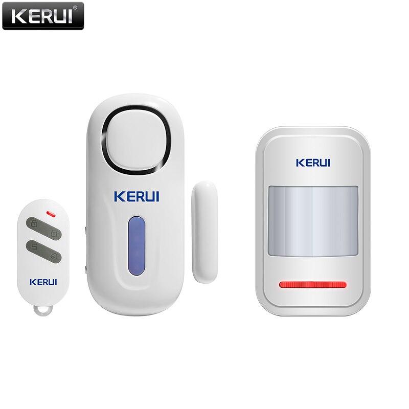 KERUI Clever Heimat Sicherheit Schutz Alarm Tür Fenster Sensor kabellos Detektor Mit Fernbedienung Für Heimat-Sekretariat-Einkaufen Einkaufen: Bausatz4