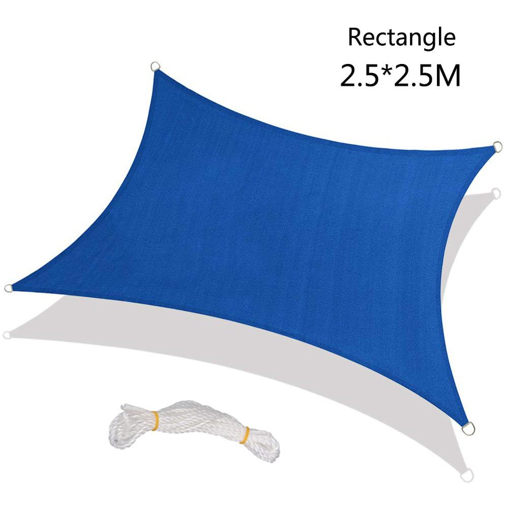 Rechthoek Zon Onderdak Zonnescherm Bescherming Outdoor Waterdichte Luifel Tuin Patio Zwembad Zonnezeil Luifel Camping Picknick Tent: 10