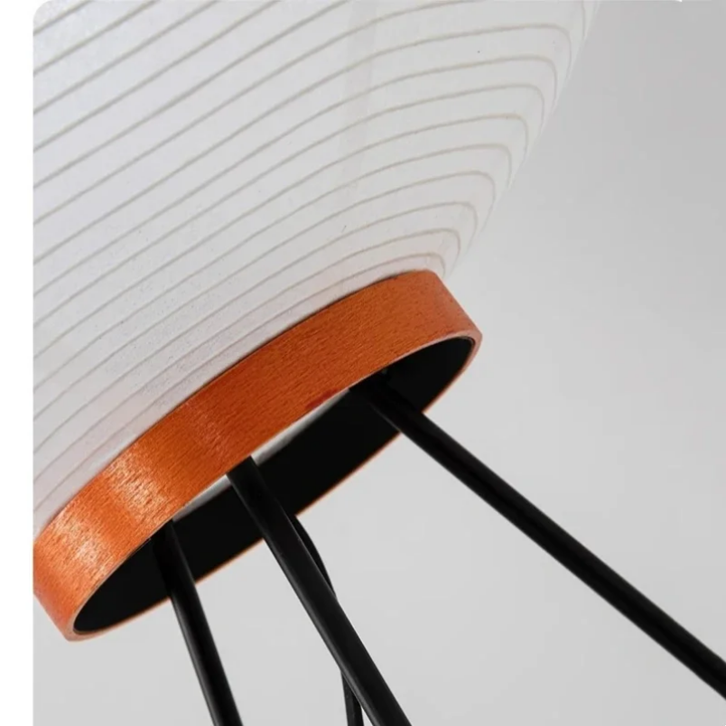 Noguchi Akari Reispapier-Stehleuchte, japanische Wabi Sabi, Jahrgang-Stehlampe für Schlafzimmer, Wohnzimmer, Haus, Nachttisch-Dekoration