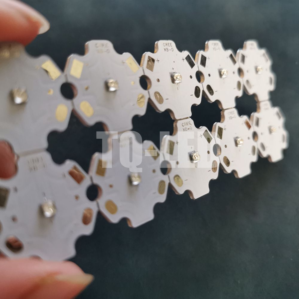 10X CREE XBD 3W with 20mm Aluminum PCB CREE XB-D Cool white Neutral white Warm white Red Green Blue Amber High Power Led