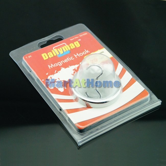 Kraftige neodym magnetiske krogmagneter ndfeb holder 20 lbs  #bk018 @cf