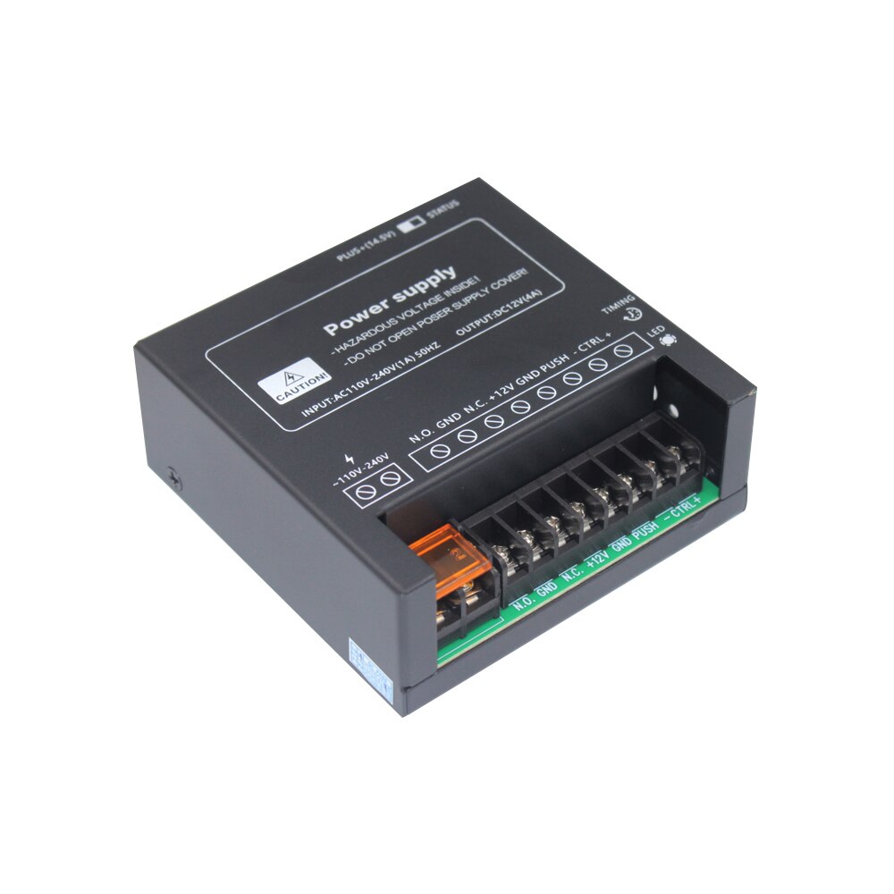 DC 12V Door Access Control system Switch Power Supply 4A / AC 110~240V RFID Fingerprint Access Control System: Default Title