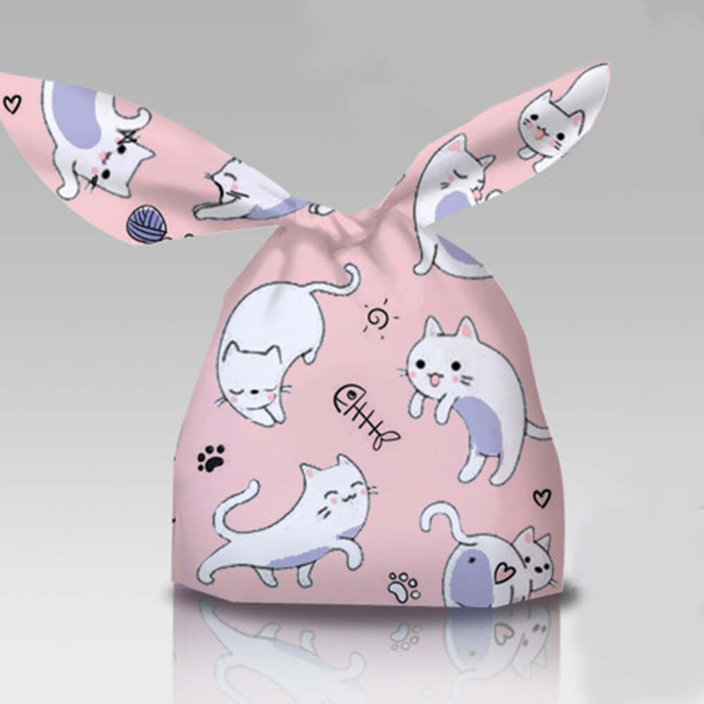 50 Stuks/Batch Pasen Leuke Bunny Oor Zak Cookies Plastic Zakken &amp; Candy Bags Cookies Snacks Bakken Verpakking feestartikelen: B