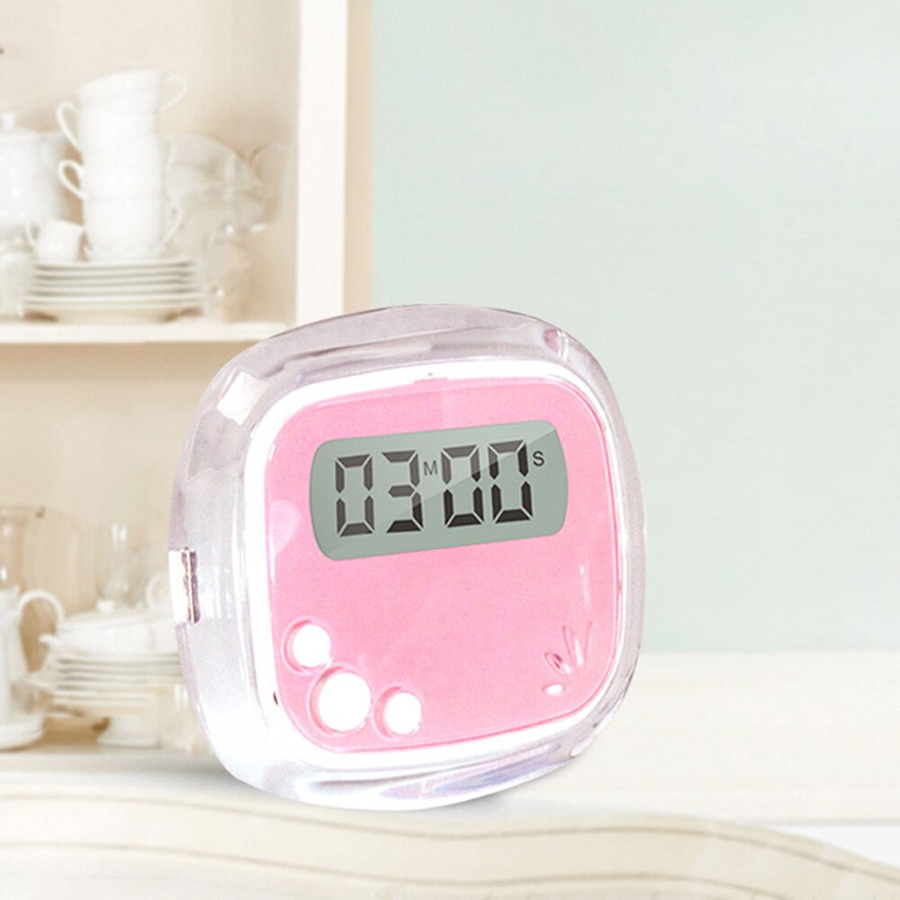 LED Digital Kitchen Timer Countdown Alarm Clock For Home Cooking Cook Food Tools Time Counter Magnetic Backing Stand Accessories