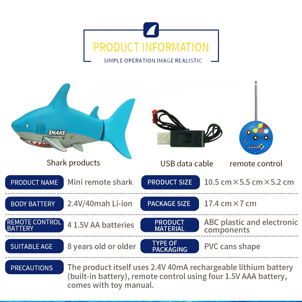 Mini RC Submarine spielzeug für kinder kind mit radio drahtlose fernbedienung shark modell spielzeug