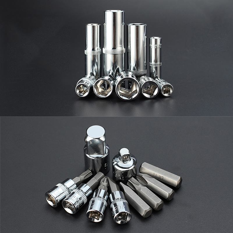 46pcs/set Wrench Socket Set Hardware Car Boat Motorcycle Repairing Tools Kit Multitool Hand Tools Car-Styling
