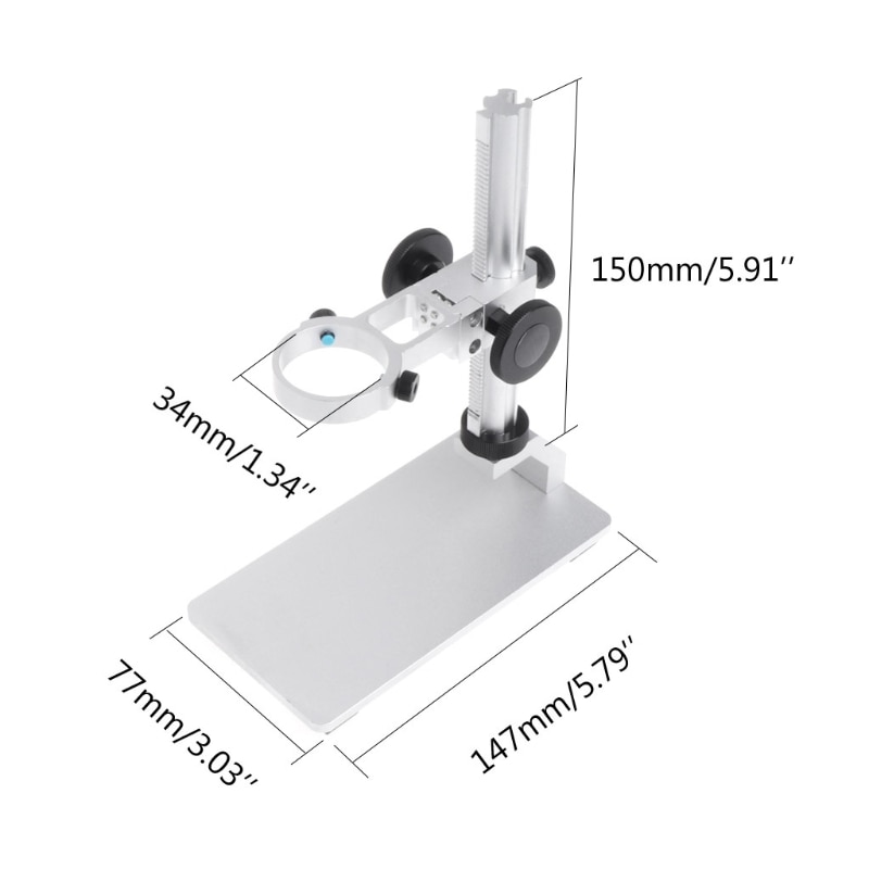 Aluminium Alloy Stand Bracket Holder Microscope Bracket Portable USB Digital Electronic Table Microscopes For G600 %328&313