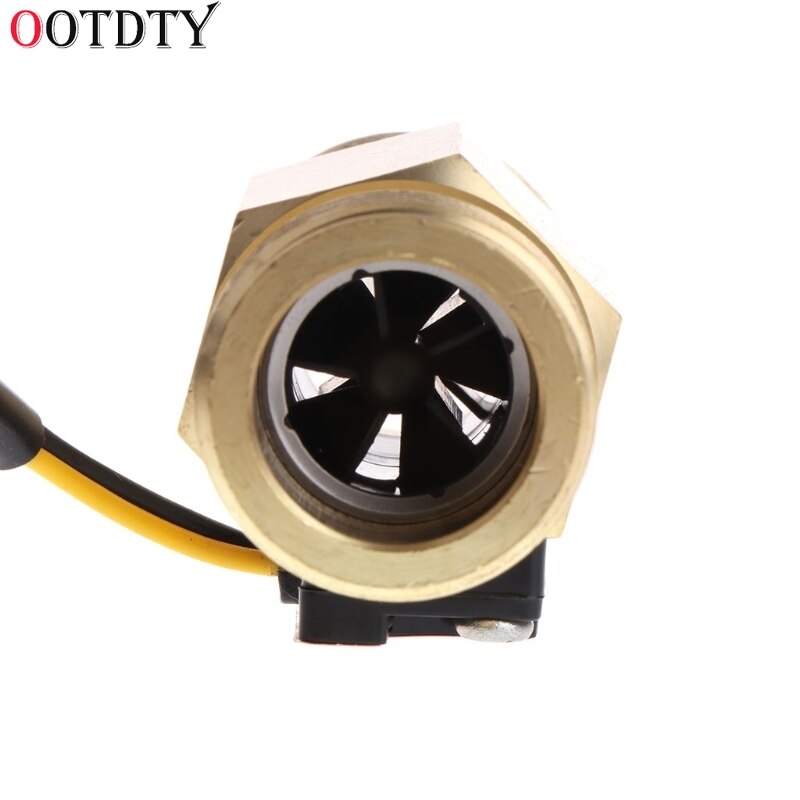 Water Fuel Flow Meter Sensor Counter Hall Flowmeter pool float switch for water heaters,credit card machine DN20 G3/4 1-30L/min