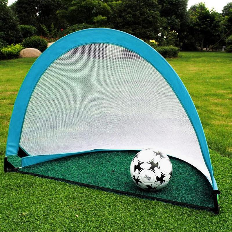 Portería de fútbol de 5 colores, Red de entrenamiento plegable, juguete para jugar en interiores y exteriores