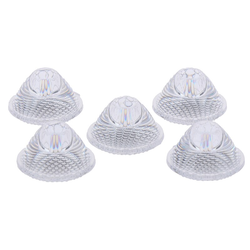 5 stuks 20mm 30 graden optische led lens reflector voor 1w 3w 5w led lamp