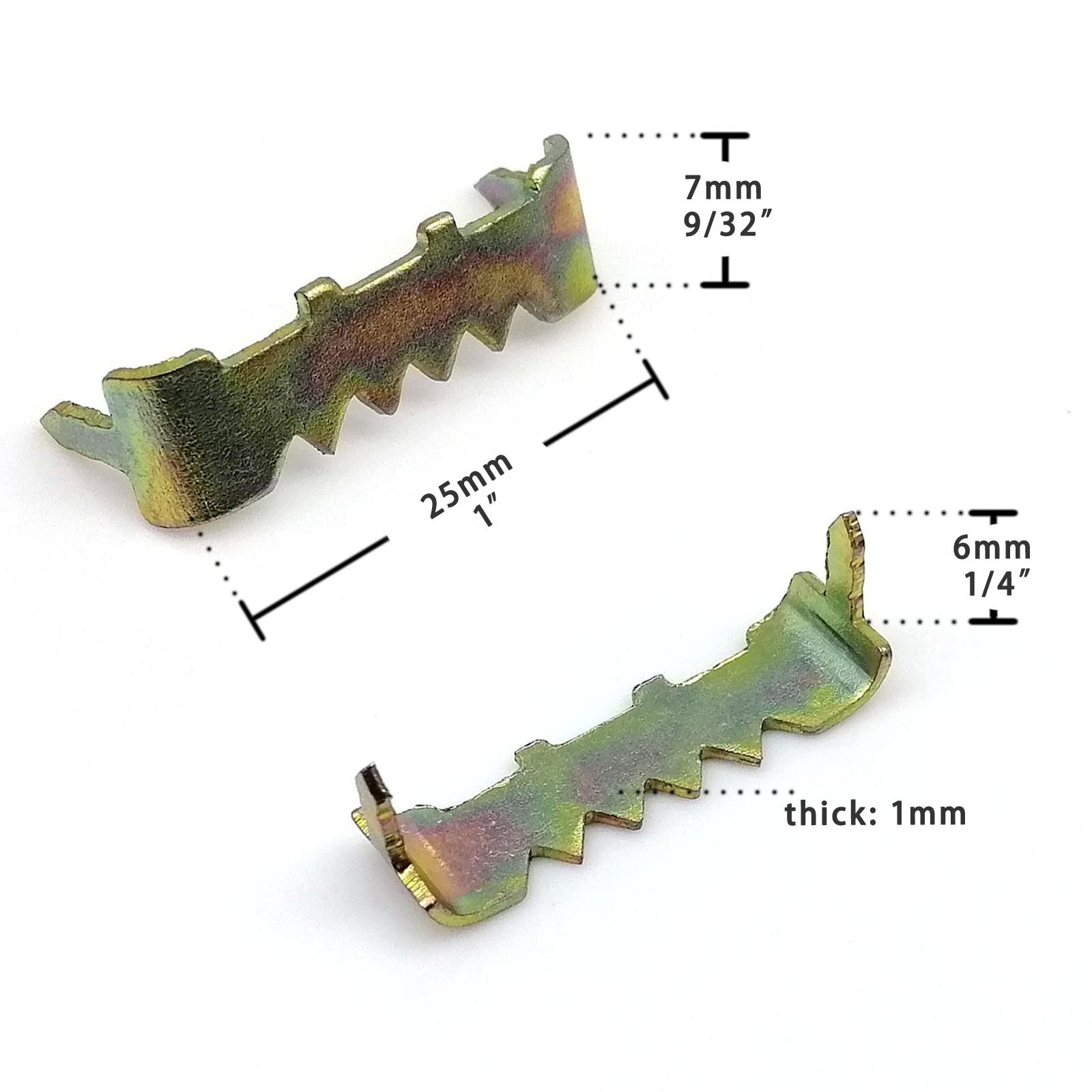 50 Stuks Saw Tand Zaagtand Meubels Corner Edge Vaste Picture Frame Hanger Opknoping Foto Schilderij Spiegel Haak Geen Nail Schroef 1 Inch