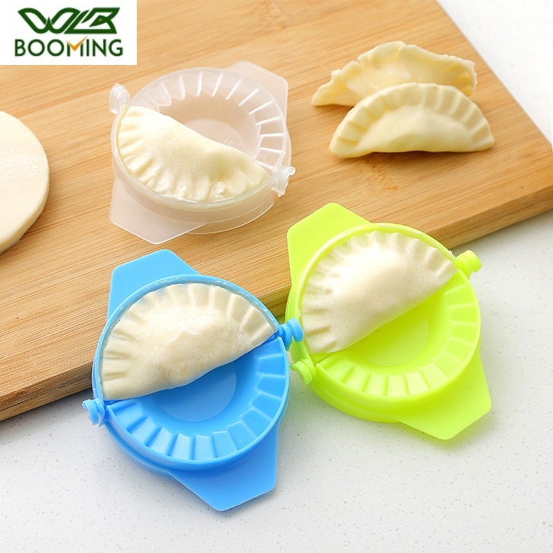 Wbbooming Dumplings Modelling Gereedschap Keuken Magic Handleiding Pak Machine Food-Grade Plastic Snuifje Keuken Gereedschap Een Stuk