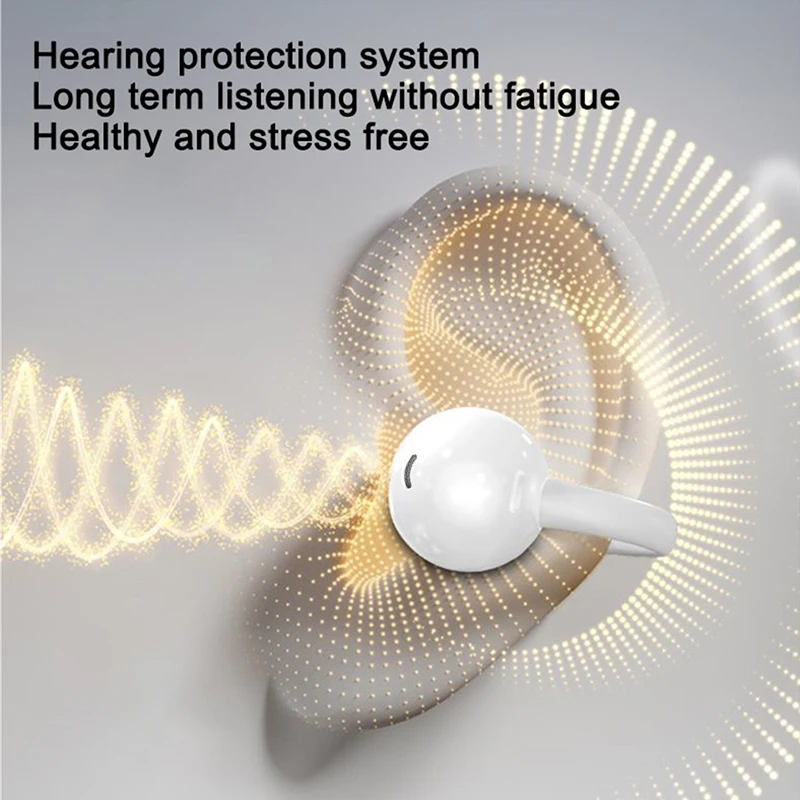 Original M11 Ear Clip Earphones OWS Wireless Bluetooth Headphones ENC Noise Cancelling Headset HiFi Stereo Sports Open Earbuds