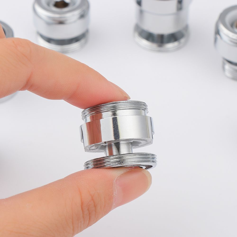 Faucet Fittings Stainless Steel Tap Aerator Connector 360 Degree Adjustable Faucet Adapter Swivel Aerator Adapter