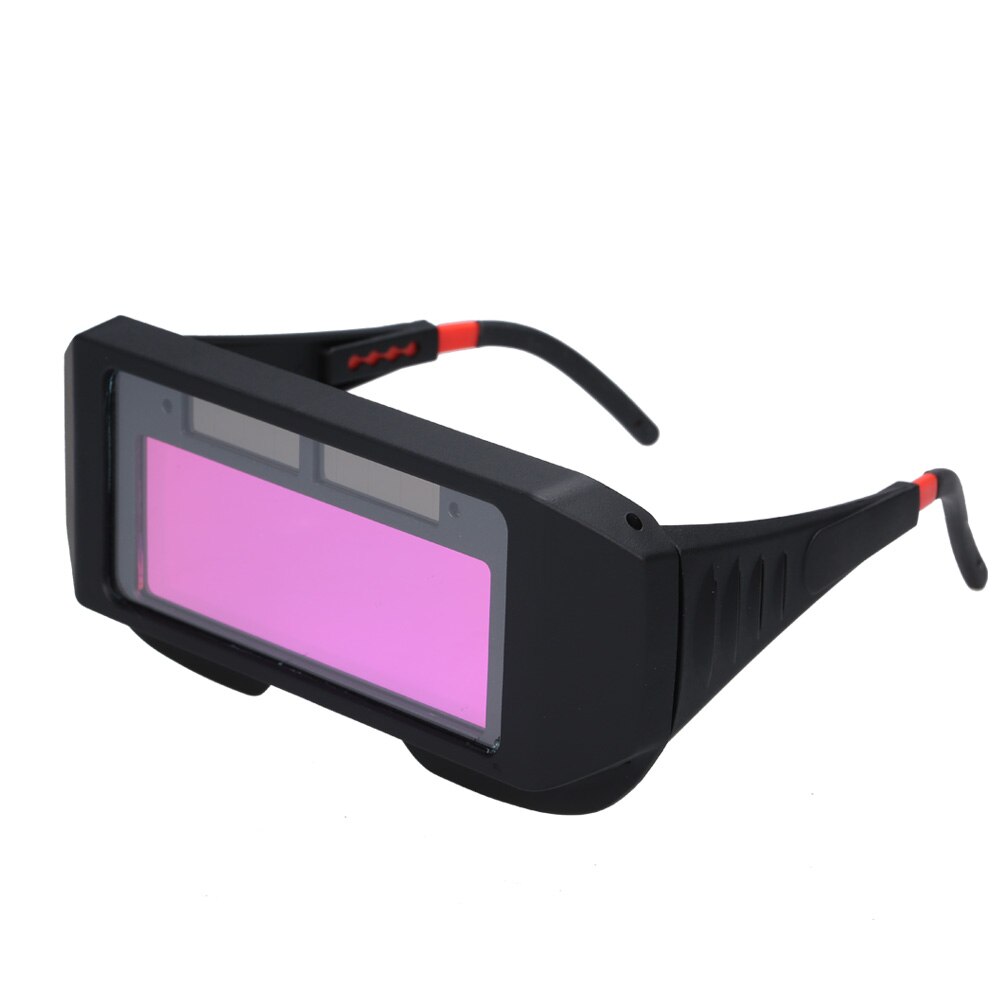 Solar Powered Auto Darkening Welding Glass Photoelectric Welding Mask Helmet Practical Eyes Goggle Workplace Safety Protection