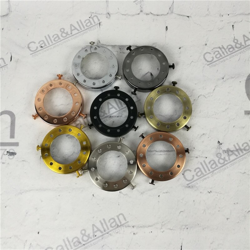 E27 Houder D70mm * H12mm Lampenkap Ring Fitter Ijzeren Schaduw Vaste Cup Vintage DIY Verlichting Schaduw en Socket Aangesloten Houder