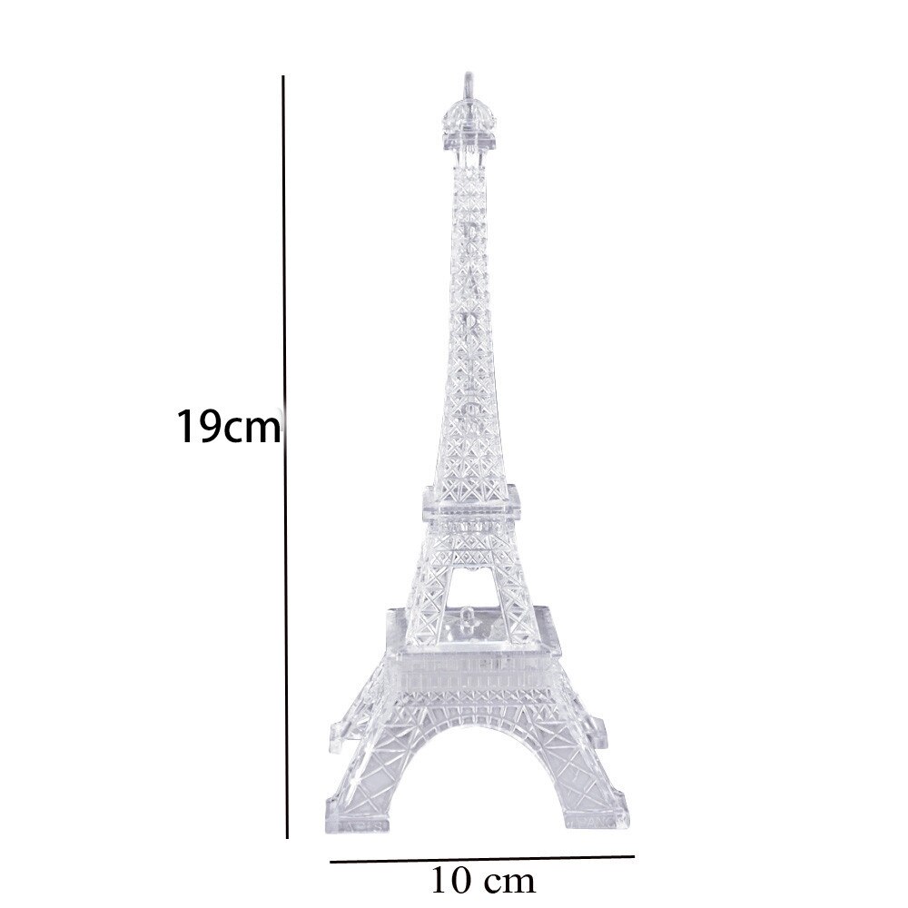 Romantic Eiffel Tower Led Night Light Lamp Desk Table Home Bedroom Decorate Wedding Decoration Lamp
