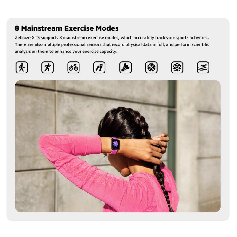 Zeblaze GTS montre intelligente pour Fitness sport Bluetooth appel IP67 étanche IPS écran moniteur de fréquence cardiaque Smartwatch bracelet intelligent