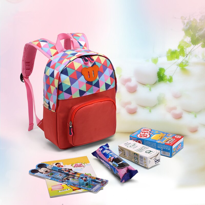 Edison bébé sac à dos de sac d'école dessin animé mignon étanche enfants bébé sacs maternelle sac pour écolière enfants sac