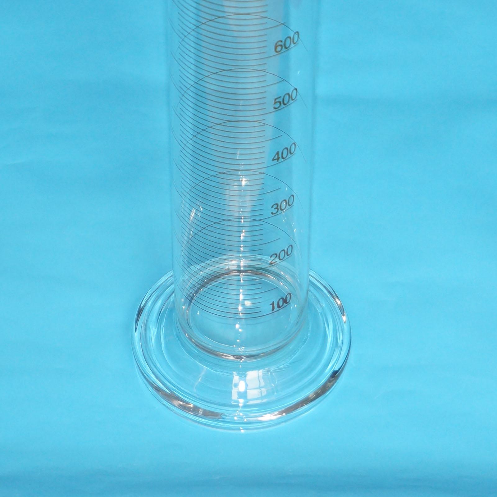 1000ml Lab Glass Graduated Measuring Cylinder With Spout Glassware Scale 10ML