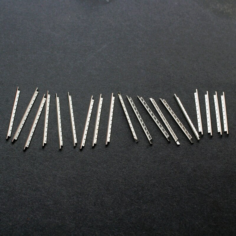 19Pcs/Set Classical Guitar Frets Wire 2.0mm/0.08In Copper Fretwire Set for 36 inch 38 inch 39 inch 19 Frets Guitar Accessories