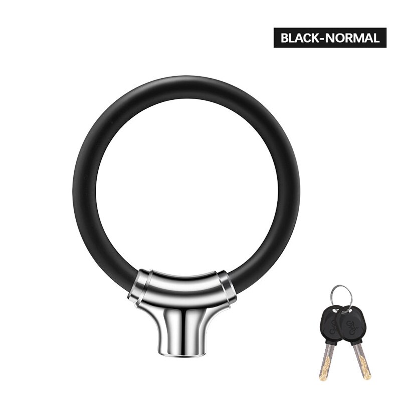Anti-theft Bicycle Locks U-shaped Locks for Mountain Bikes And Motorcycles Anti-theft Riding Accessories: Black