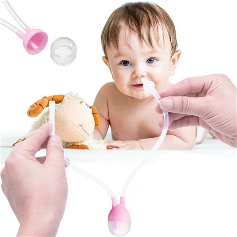 Born Baby Vacuum Suction Nasal Aspirator Safety Nose Cleaner Infantil Nose Up Aspirador Nasal Baby Care