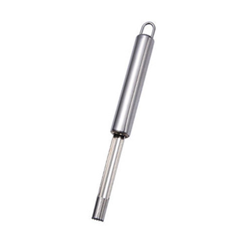 Poignée dénoyauteuse de Fruits Corer lame dentelée tranchante outil de suppression de noyau de poire Gadget D0LD