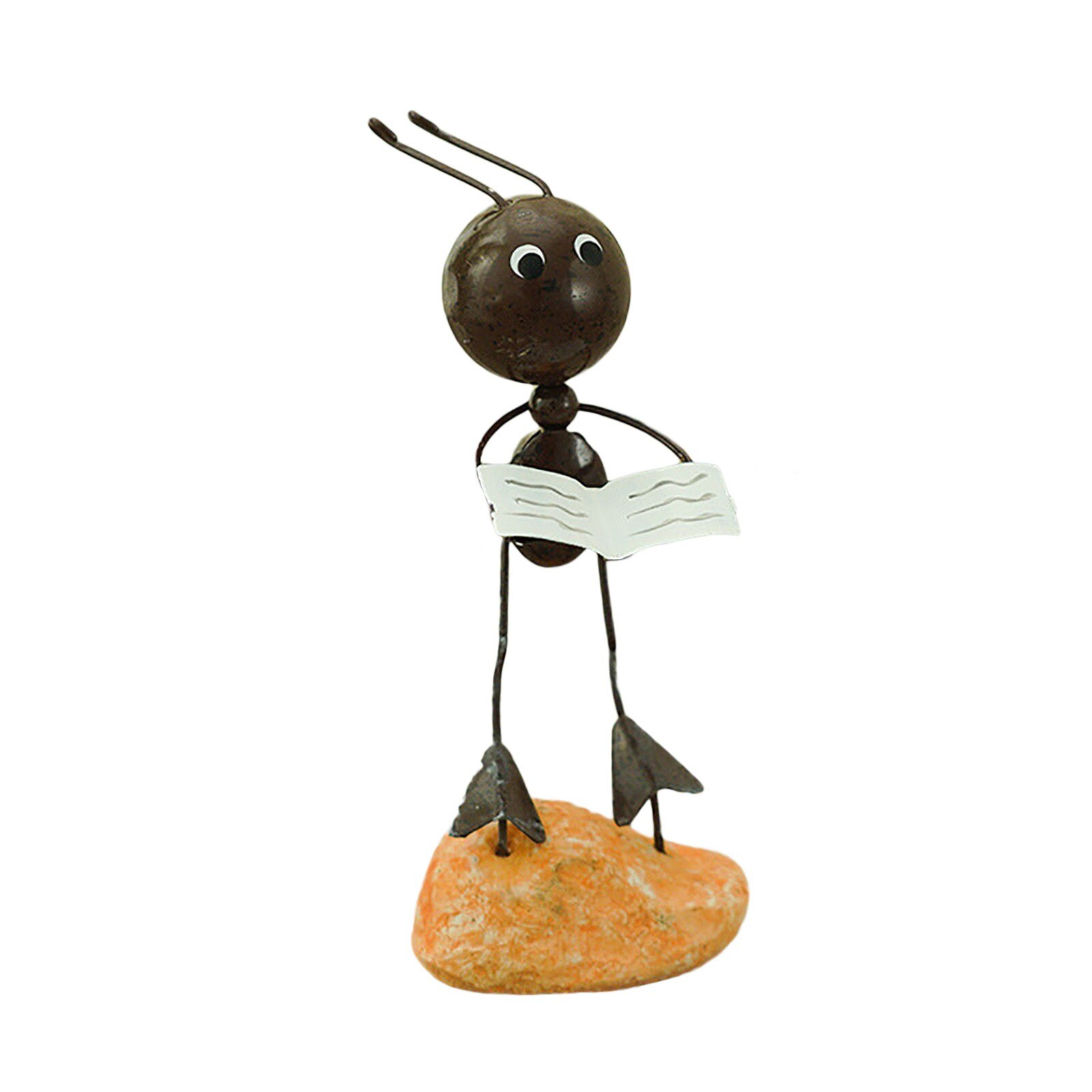 Mier Beeldje Elegante Standbeeld Home Ornament Cartoon Model Tafel Decoratie Slaapkamer Woonkamer Kantoor Bar Mini Leuke Iron: A