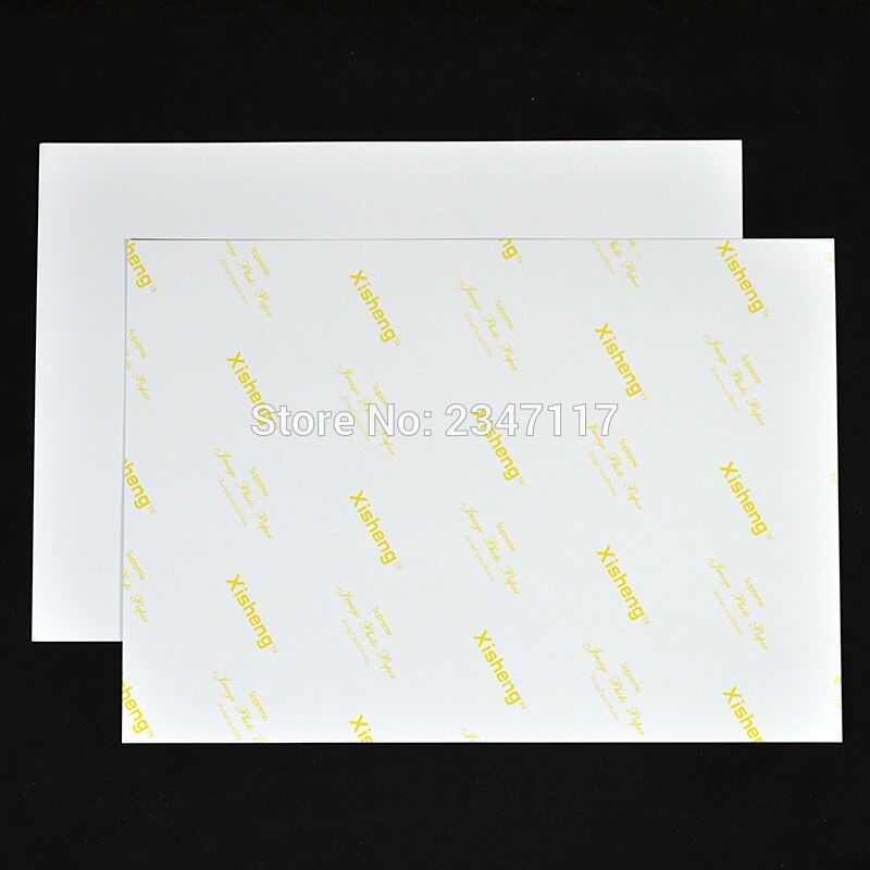 A4 (210mmx297mm) 20 Sheets/Lot Luminous Quick Dry Single Side Luminous Photo Paper