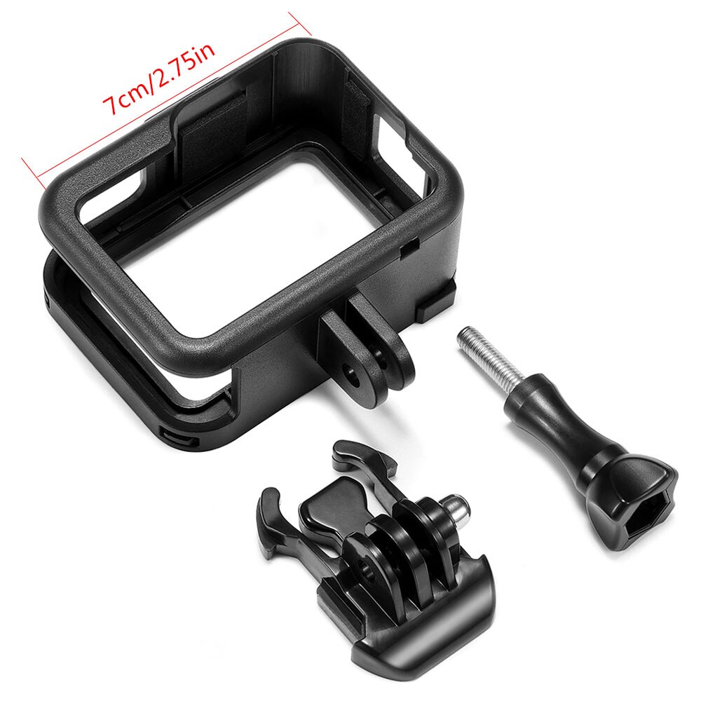 Action Camera Frame Case Border Protective Cover Housing Mount Base Replacement for Hero 8