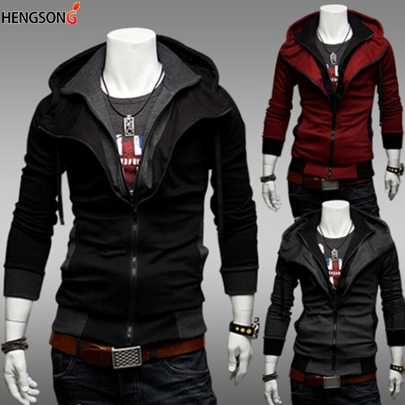 Heren hardloopjack sport fitness jas lange mouw capuchon sportschool voetbal basketbal outdoor training hardlopen jogging jassen kleding
