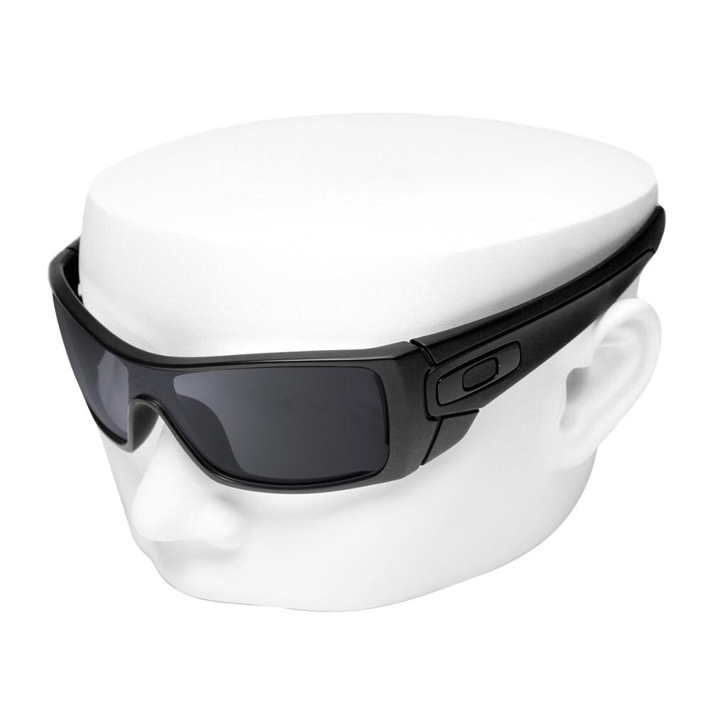 OOWLIT Gepolariseerde Vervanging Lenzen van Black Dark Grey voor-Oakley Batwolf OO9101 Zonnebril