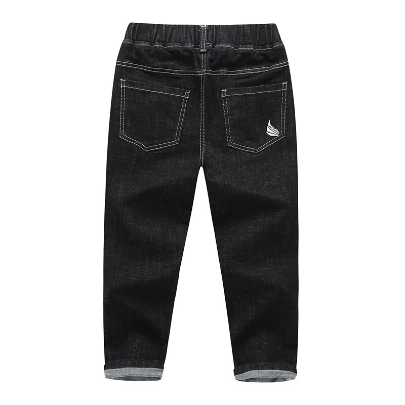 IENENS enfants jean enfant Denim vêtements pantalon vêtements Fit 4-13 ans taille élastique pantalon enfants garçon pantalon