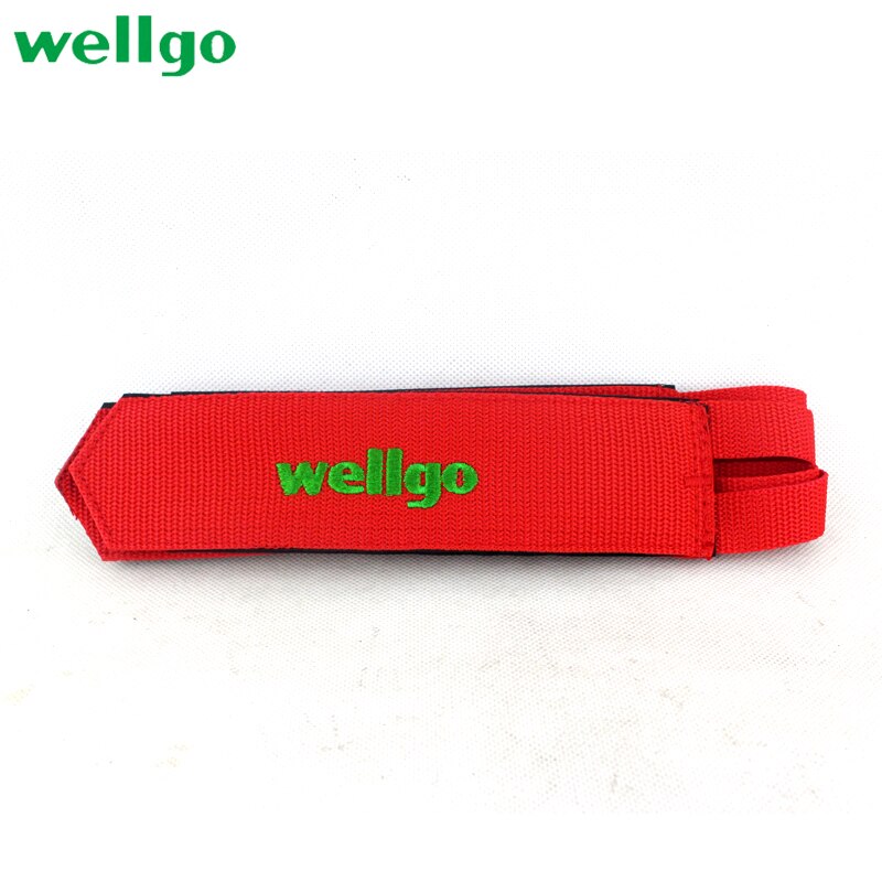 1 paire de sangles de pédale de vélo en Nylon Wellgo, ceinture à Clip d'orteil pour vtt, bande de pédale de vélo de route de montagne, sangle de pédale de cyclisme à engrenage fixe