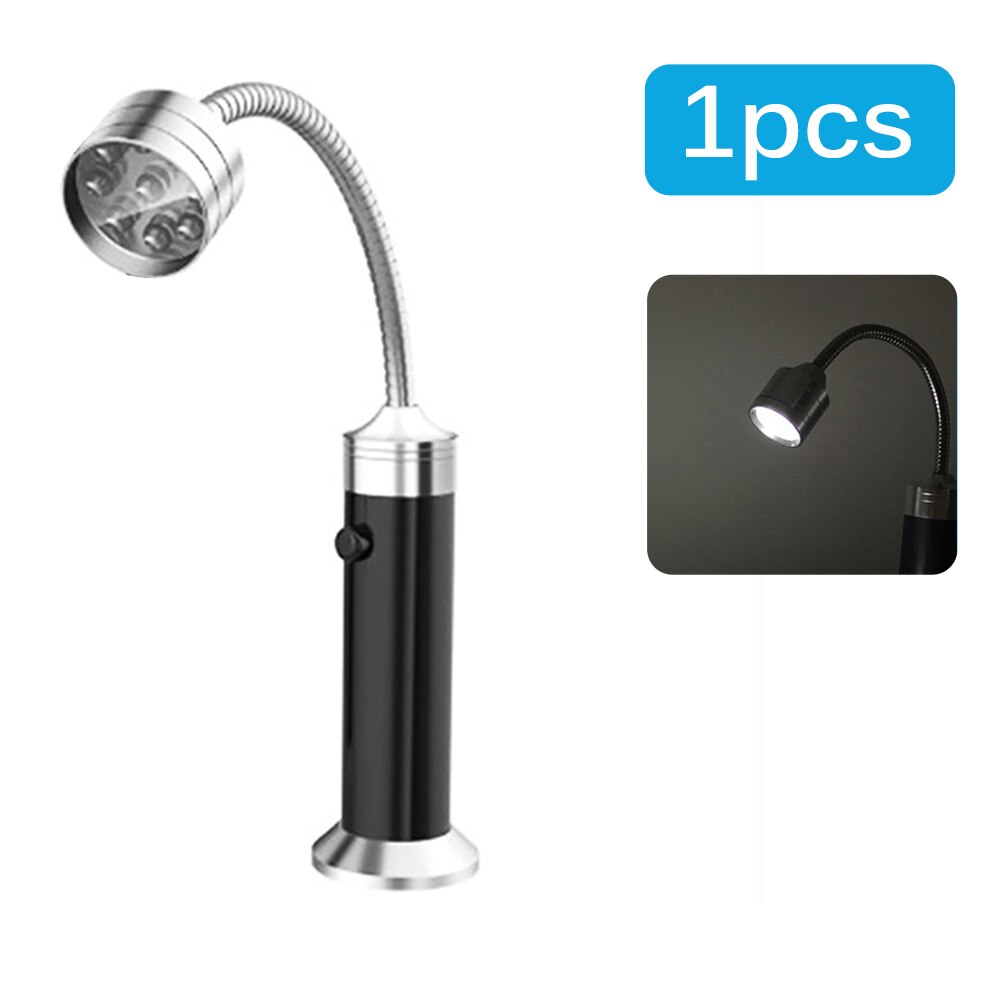 9 LED Parrilla de barbacoa luz magnética 360 grados ajustable BBQ Light resistente a la intemperie exterior parrilla luces BBQ Accesorios