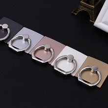 Zufällig farbiger fingerring-handyhalter für iphone, huawei, samsung, smartphones, runde handyringe, autohalterung