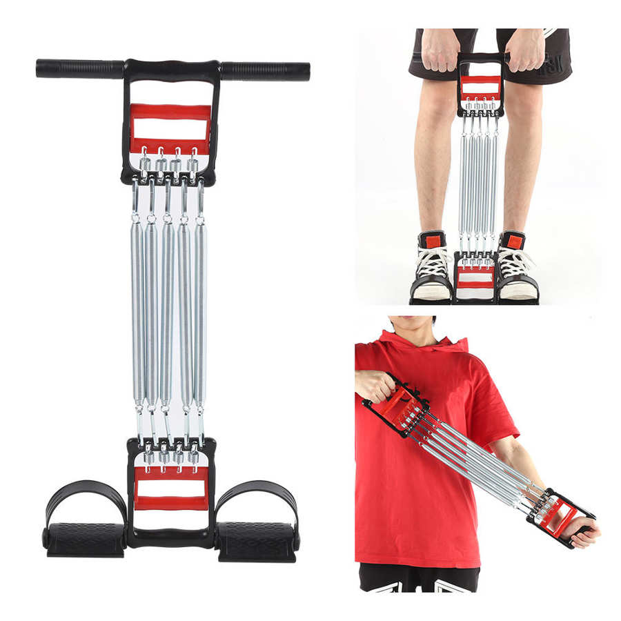 Multifunktions Drei Zweck Brust Expander Pedal Frühjahr Brust Expander Drei Zweck Abnehmbare Brust Entwickler Gym Ausrüstung