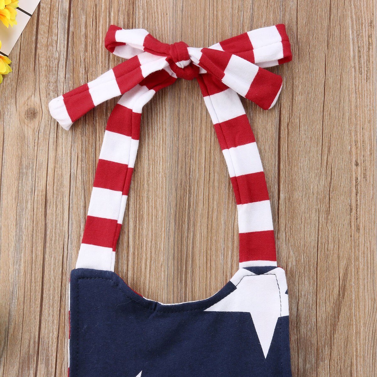 4th of july romper boy