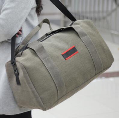 ANAWISHARE Vrouwen Reistassen Canvas Grote Capaciteit Mannen Bagage Reizen Plunjezakken Opvouwbare Tas Voor Trip: Travel Bags 2