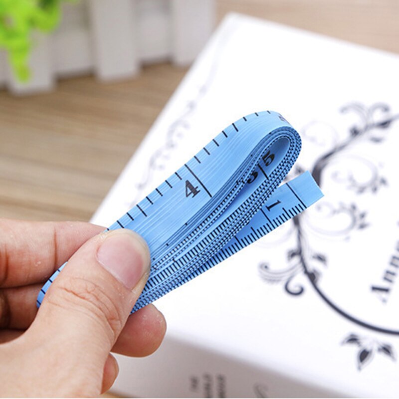 Regla de medición corporal de 1,5 m, cinta métrica de costura a medida, Mini regla plana suave, centímetro, cinta métrica de costura
