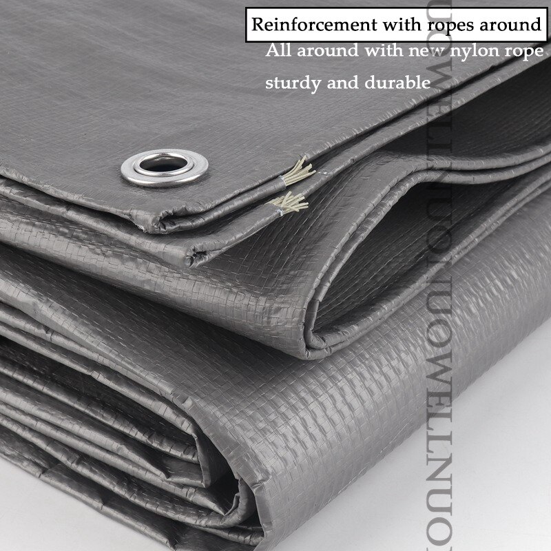 Bâche de jardin en PE 200 g/m², tissu imperméable, voile d'ombrage d'extérieur, pour bateau, camion, épaisseur 0.32mm